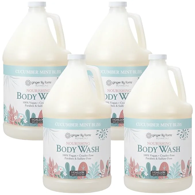 Powerful Ginger Lily Farms Botanicals Nourishing Body Wash Vegan Cruelty- Premium Material