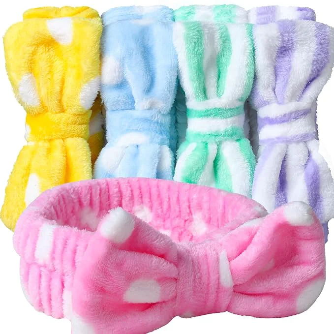 Minimalist Teenitor 5pcs Makeup Headband Efficient