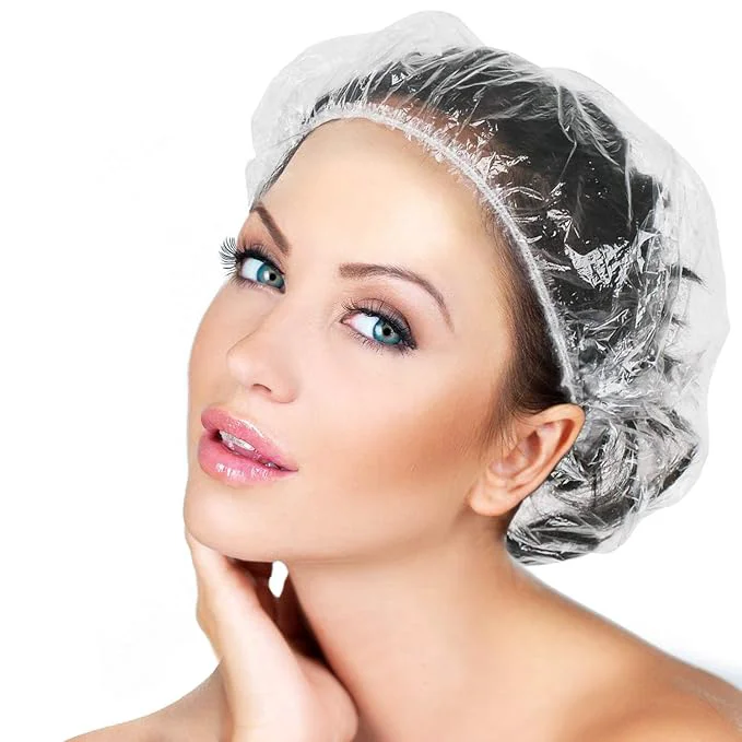 Efficient 30pcs Disposable Shower Caps-Multi-Purpose Thickening Elastic Bath Cap Plastic Original Design