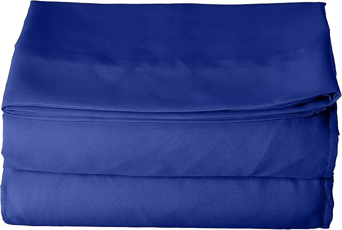 High-Performance Luxury Flat Sheet on Amazon Elegant Comfort Wrinkle- 1500 Premier Hotel Quality 1-Piece Flat Sheet Queen Size Royal Blue Environmentally Friendly