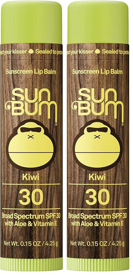 Versatile Sun Bum SPF 30 Sunscreen Kiwi Lip Balm Luxury