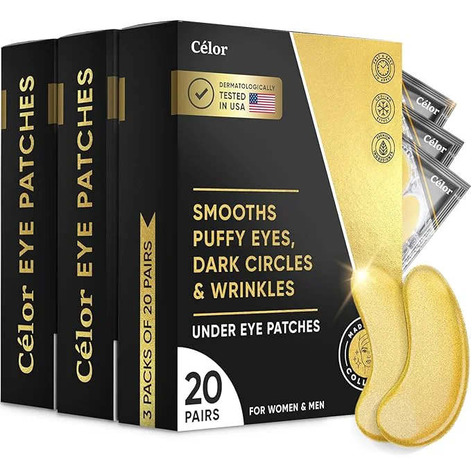 Recyclable Celor Under Eye Patches for Puffy Eyes and Dark Circles Innovative
