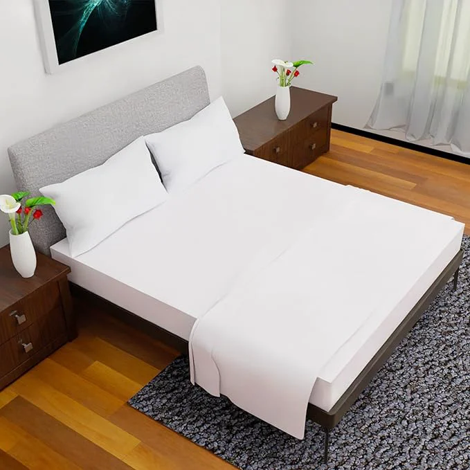 First-Class Royal Bliss King Size Sheets Set – 4 Piece Bedding – Wrinkle – Double Brushed Deep Pocket Cooling Bed Sheets White World-Class