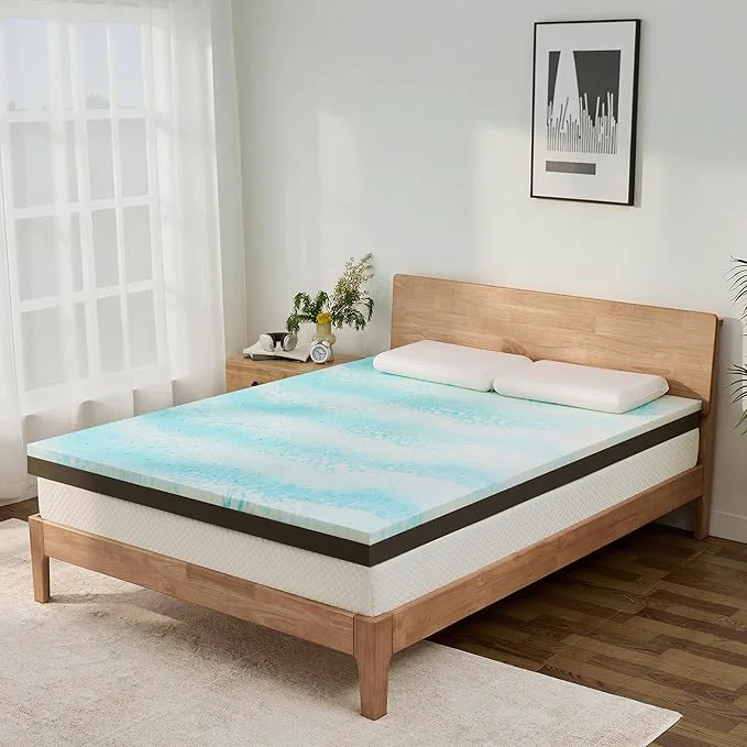 First-Class Extra Firm Mattress Topper California King Size 3 Inch Pain Relieving Foam Bed Topper for Extra Support Gel Memory Foam amp High-Density Foam Mattress Pad CertiPUR-US Trusted
