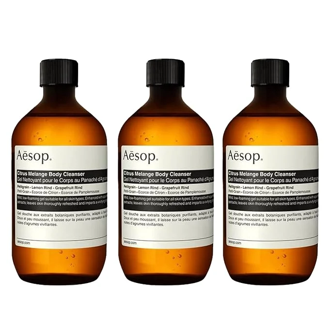 Smart Aesop Citrus Melange Body Cleanser Refill Gentle Low-Foaming Gel Cleanser Exclusive
