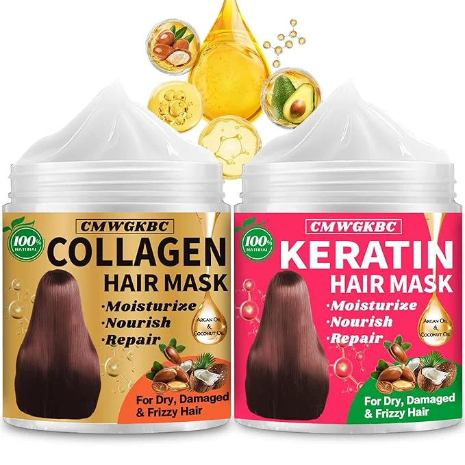 Carefully Designed Collagen Hair Mask Keratin Hair Mask Functional