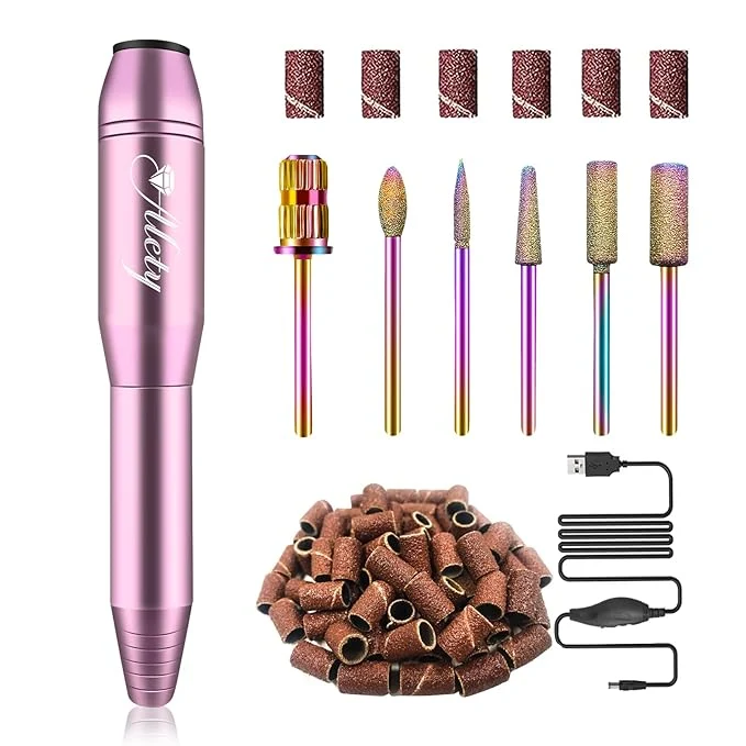 Recyclable Alety Electric Nail Drill Kit Portable File Trendy