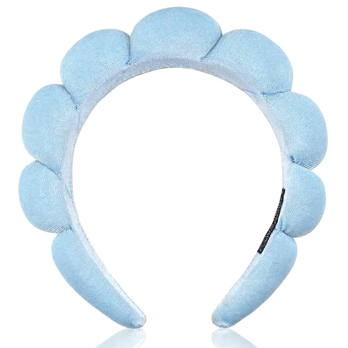 Selected Ayesha Spa Headband for Women Sponge Headband for Washing Face Clouds Soft Practical