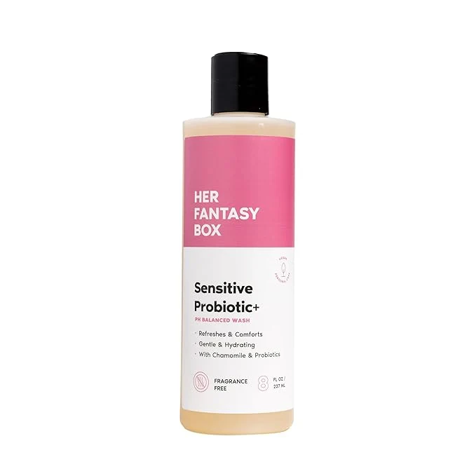 Detailed Her Fantasy Box Sensitive Probiotic Gentle Cleanser – Fragrance- Verified