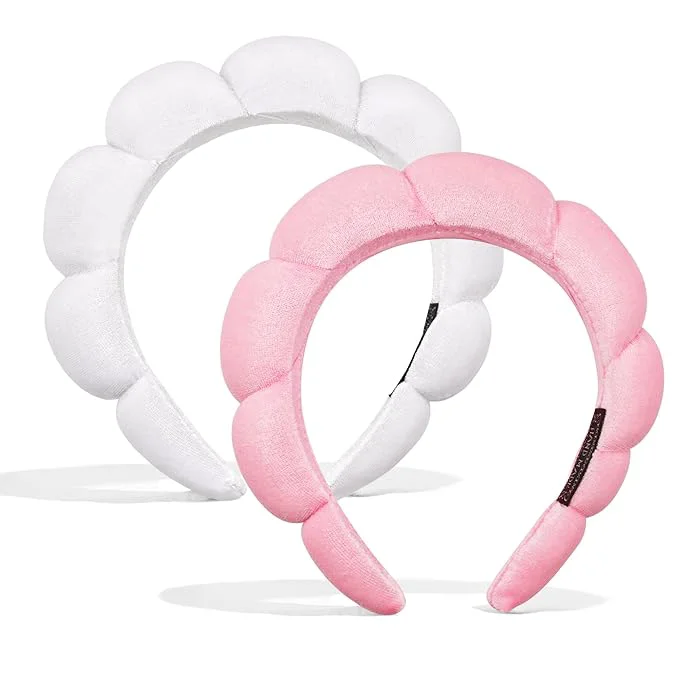 Elegant Ayesha Hairband Sponge Soft Hairband Skincare Makeup Headbands Secure