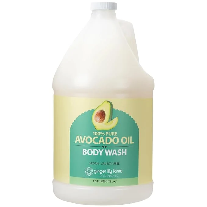 Premium Material Ginger Lily Farms Botanicals Pure Avocado Oil Body Wash Elegant