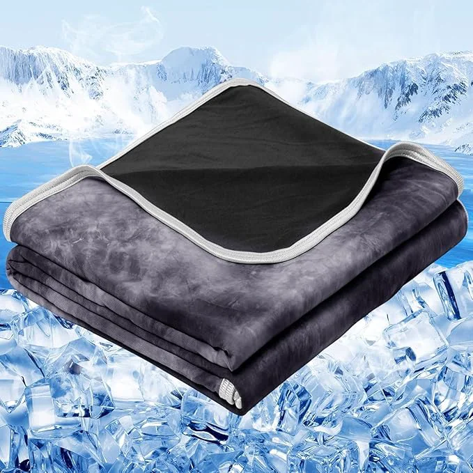 Reliable inhand Cooling BlanketTwin XL Size 60 quot x90 quot Cooling Blankets for Hot Sleepers Absorbs Heat to Keep Adults Cool for Summer Nights Sweats Thin Cold Lightweight Blanket for Couch Bed All Season Use Elegant