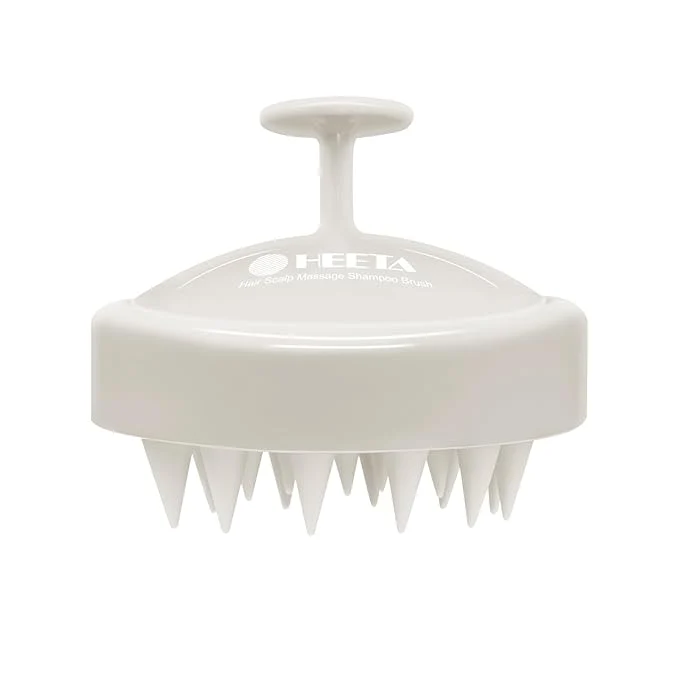 Functional HEETA Scalp Massager Hair Growth Soft Silicone Scalp Scrubber Shampoo Brush Expertly Made