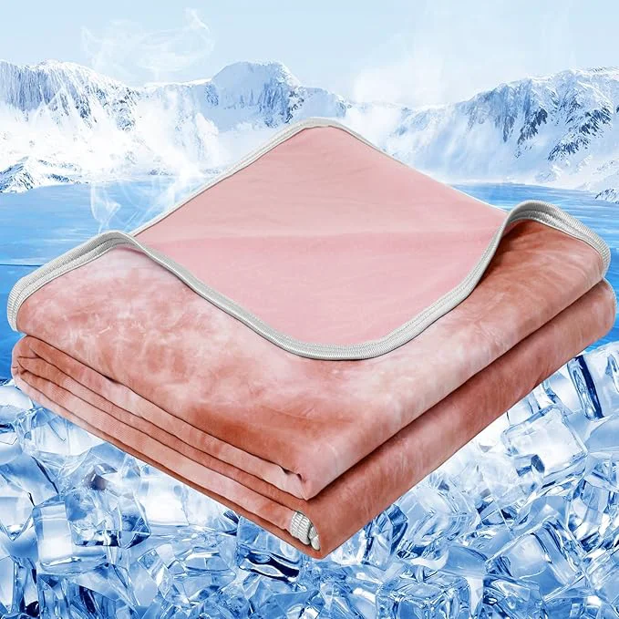 Consistent inhand Cooling Blanket Twin XL Size 60 quot x90 quot Cooling Blankets for Hot Sleepers Absorbs Heat to Keep Adults Cool For Summer Nights Sweats Thin Cold Lightweight Blanket for Couch Bed All Season Use Professional