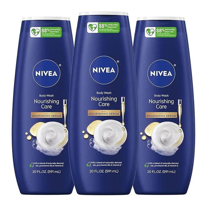 Crafted NIVEA Nourishing Care Body Wash Soft