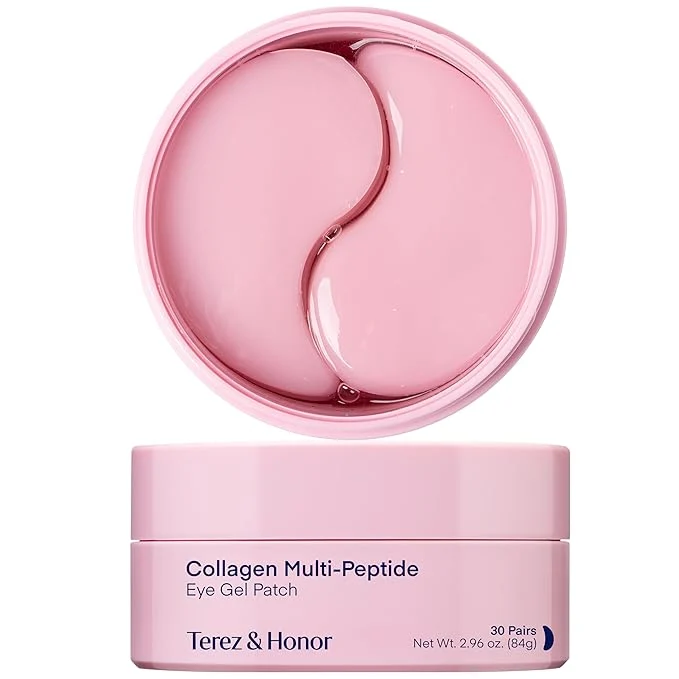 Secure TEREZ HONOR Peptide Collagen Under Eye Patches Durable