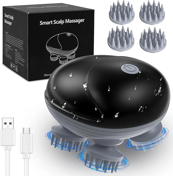 Pure AMIR Electric Scalp Massager Portable Head Scratcher Durable