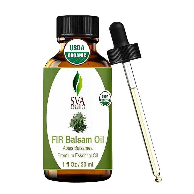Practical SVA Fir Balsam Essential Oil Organic – 1 Fl Oz – Natural Organic Fir Oil Enhanced