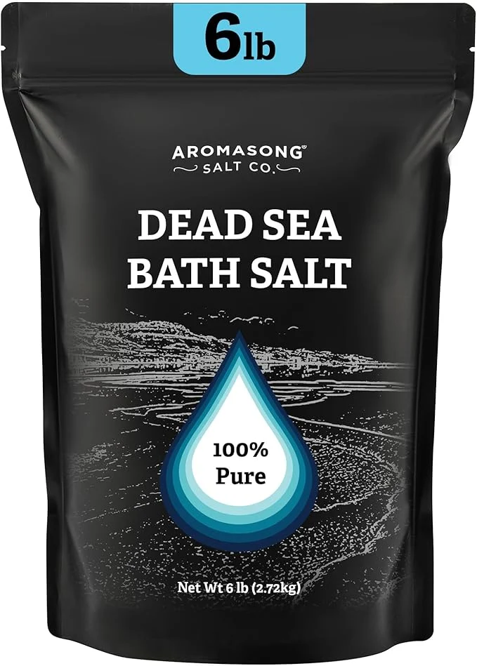 Classic Aromasong Dead Sea Salt Bath Soak 6 Lbs. Bulk Pack – Natural Dead Sea Salts Professional