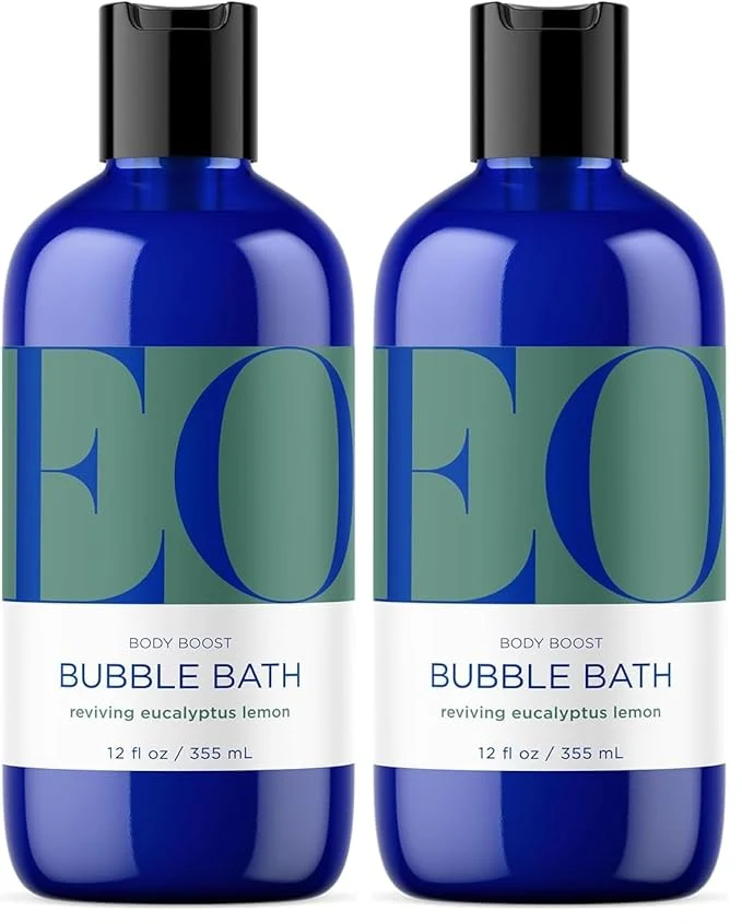 Flexible Eo Bubble Bath Eucalyptus Lemon 12 Fl Oz Modern
