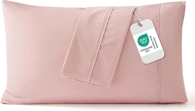 Green Bedsure King Size Pillow Cases Set of 2 – Blush Pink Brushed Microfiber Pillowcases 2 Pack Super Soft Pillow Case Cover with Envelope Closure for Kids Wrinkle Fade Resistant 20×36 Inches Excellent