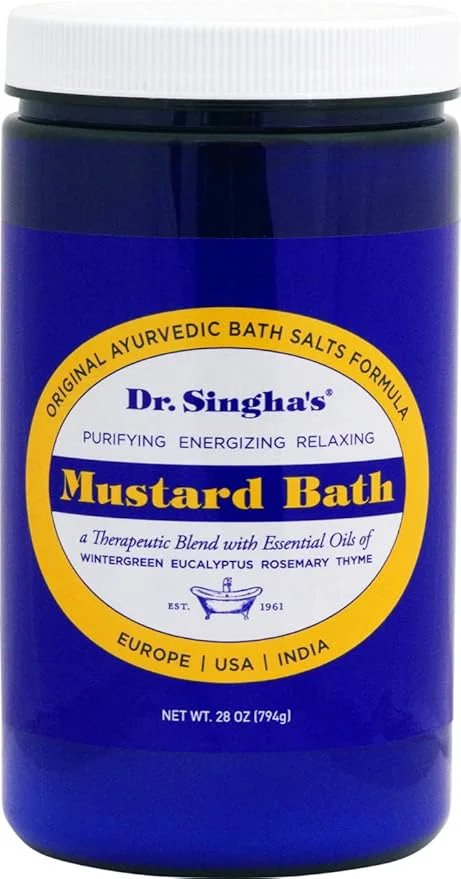 Comfortable Dr. Singha s Mustard Bath – Therapeutic Bath Salts World-Class