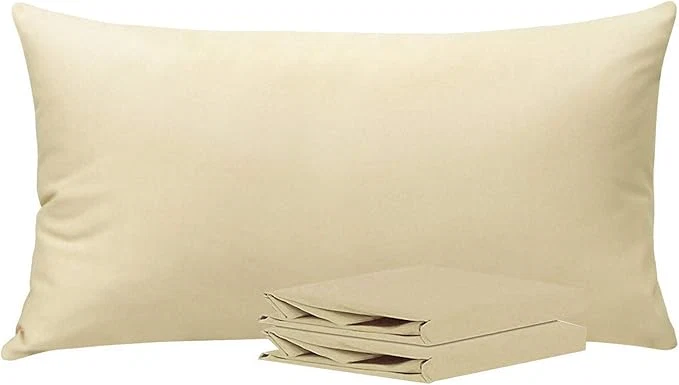 Responsible NTBAY King Pillowcase Set – 2 Pack Brushed Microfiber 20×36 Pillowcases – Soft Wrinkle- Fade-Resistant Stain-Resistant Light Taupe Pillowcases with Envelope Closure – 20×36 Inches Light Taupe Reliable