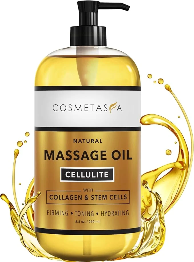 Original Cosmetasa Anti Cellulite Massage Oil – Lymphatic Drainage Firming Body Oil First-Class
