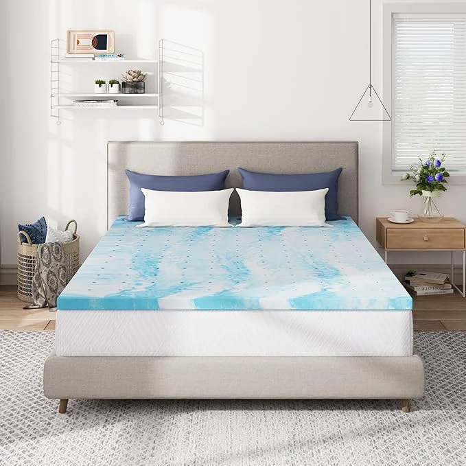 Original CH Charme House Mattress Topper 3 Inch King Size Gel Infused Memory Foam Bed Topper for Back Pain Relief Cooling Mattress Pad CertiPUR-US 80×76 quot First-Class