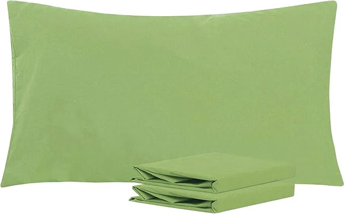 Proven NTBAY King Pillowcase Set – 2 Pack Brushed Microfiber 20×36 Pillowcases – Soft Wrinkle- Fade-Resistant Stain-Resistant Sage Green Pillowcases with Envelope Closure – 20×36 Inches Sage Green Reusable