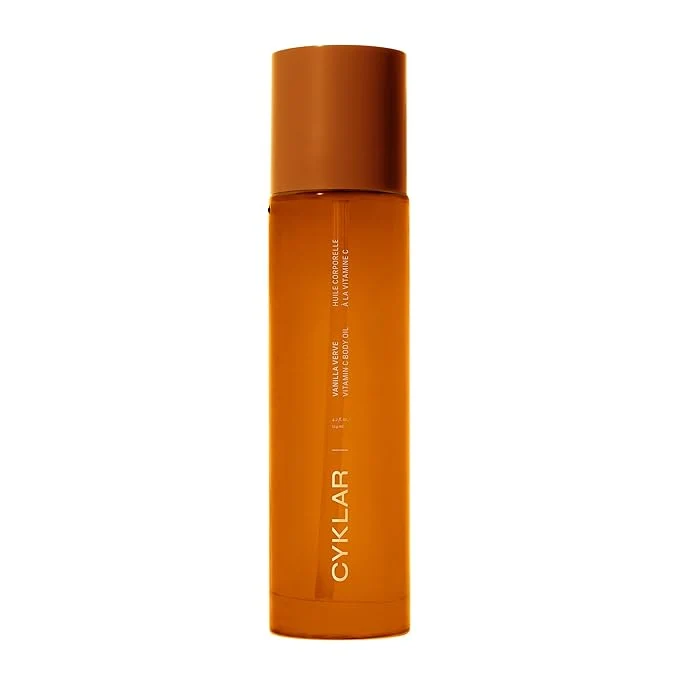 Healthy CYKLAR Vitamin C Body Oil for Women and Men. Moisturizing Vanilla Verve Scented Traditional