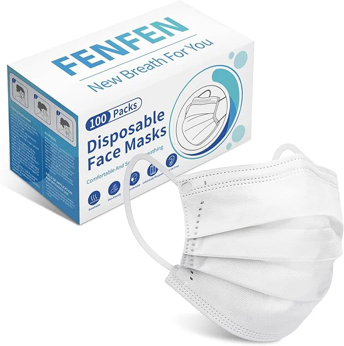 Soft Disposable Face Mask For Adults Crafted
