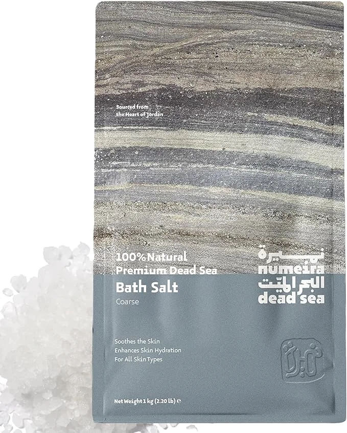 Environmentally Friendly Dead Sea Salts for Soaking Relaxing Sea Salt Bath Soak for Body Rejuvenation Secure