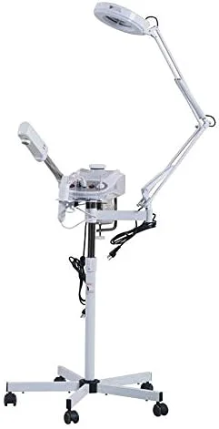 User-Friendly Professional Facial Steamer Machine Mag Lamp High Frequency Skin Care 3 in 1 Excellent