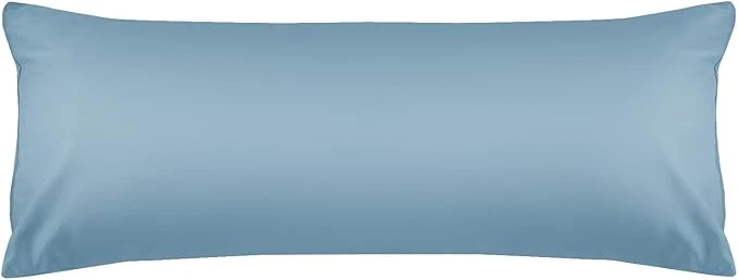 Flexible Warmstar Cotton Body Pillow Cover 1 Pack 600 Thread Count 20 quot x54 quot Long Body Pillow Case Cover Soft Breathable Envelope Closure Placid Blue Safe
