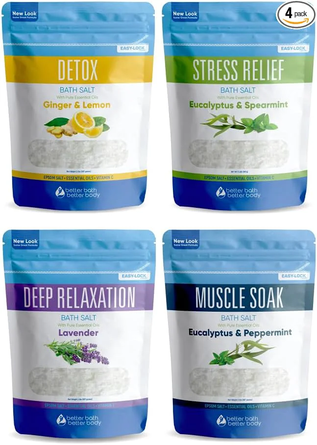 User-Friendly Bath Salts Sampler Variety Bath Soaks Efficient