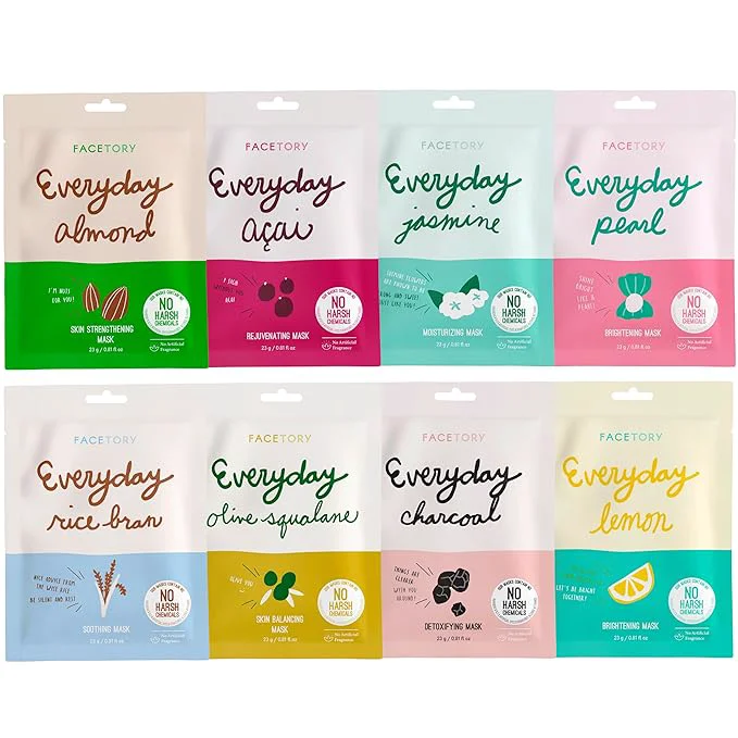 Recyclable FACETORY K Beauty Face Mask Skin Care Proven