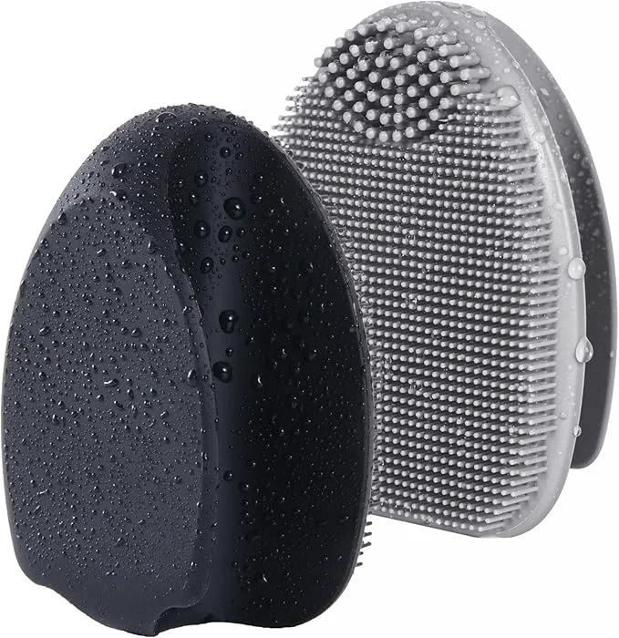 Outstanding Soft Silicone Face Scrubber Facial Cleansing Brush Facial Exfoliation Scrub Traditional