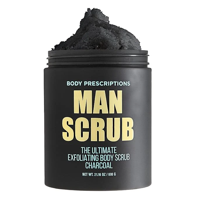 Official Body Prescriptions Men s Exfoliating Body Scrub – Skin Cleansing Wash Superior