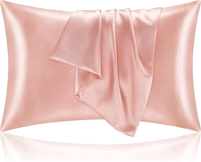 User-Friendly BEDELITE Satin Pillowcase for Hair and Skin Super Soft and Cooling Similar to Silk Pillow Cases 2 Pack with Envelope Closure Gift for Women Men 20 quot x36 quot King Size Coral Proven