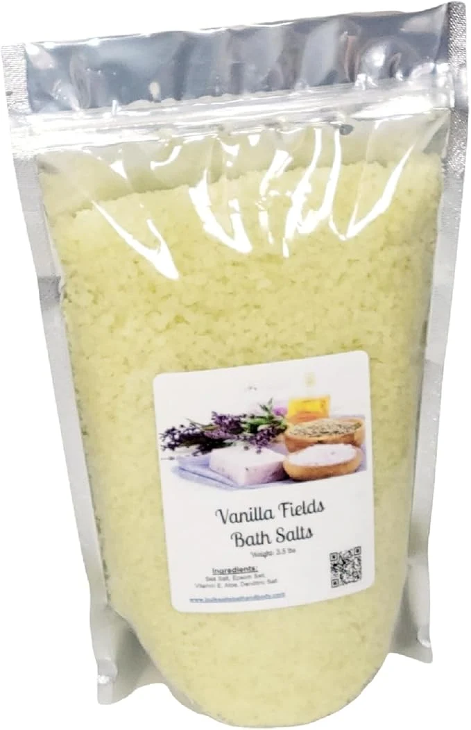 Powerful Bath Salts 4lb Bag Choose Your Scent Epsom Salt Sea Salt Bathing Minimalist