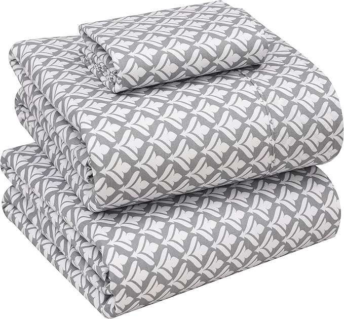 Clean RUVANTI Cotton Sheets – Twin Size Percale Bedding Cooling amp Breathable Floral Design Durable with a Crisp Soft amp Comfortable Feel 16 quot Deep Pocket 3-Piece Set Idiomatic Expression Advanced