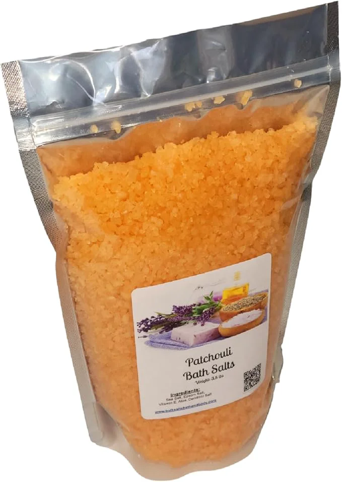Advanced Bath Salts 4lb Bag Choose Your Scent Epsom Salt Sea Salt Bathing Unique