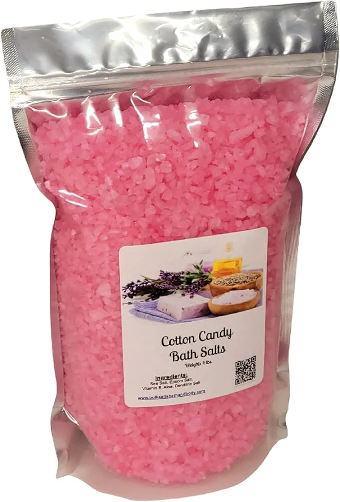 Recyclable Bath Salts 4lb Bag Choose Your Scent Epsom Salt Sea Salt Bathing Reliable