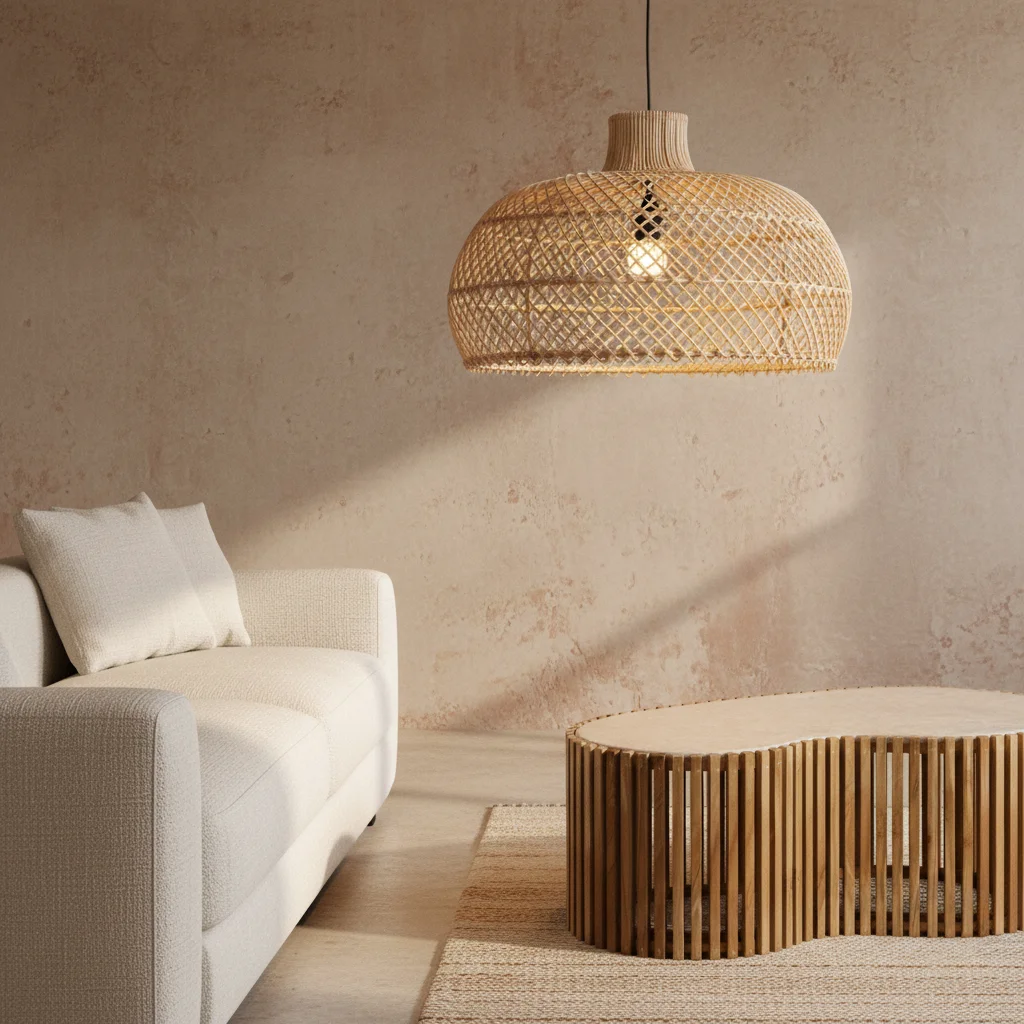 High-End Maze lamp natural large Soft