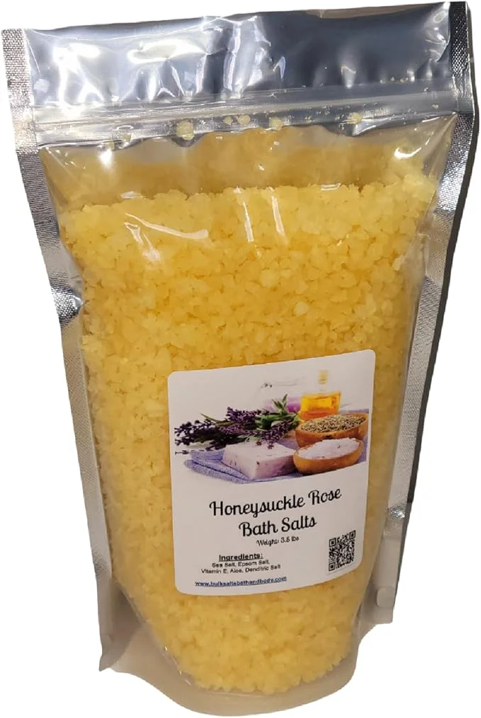 Authentic Bath Salts 4lb Bag Choose Your Scent Epsom Salt Sea Salt Bathing Prestigious
