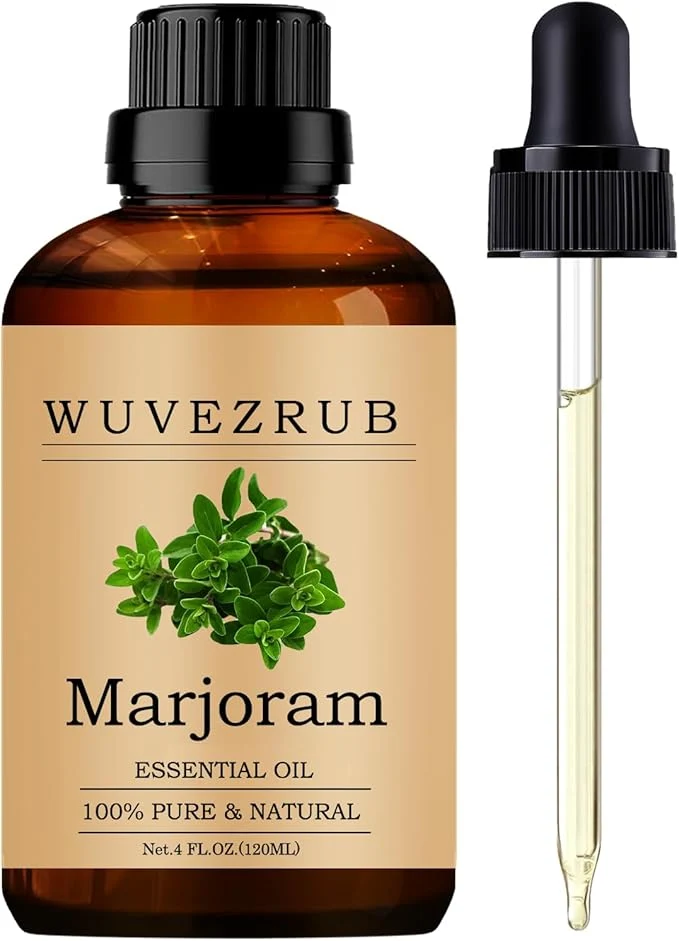 Marjoram Essential Oils 120ML Pure and Natural Essential Oil Detailed