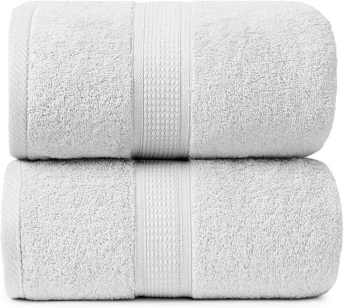 Modern Ariv Premium Jumbo Bath Towels Pack of 2 Beach Towel Extra-Large Bath Sheets Efficient