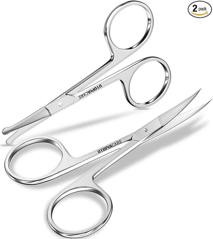 Classic Utopia Care Eyebrow Scissors Professional Stainless Steel Small Shears Practical