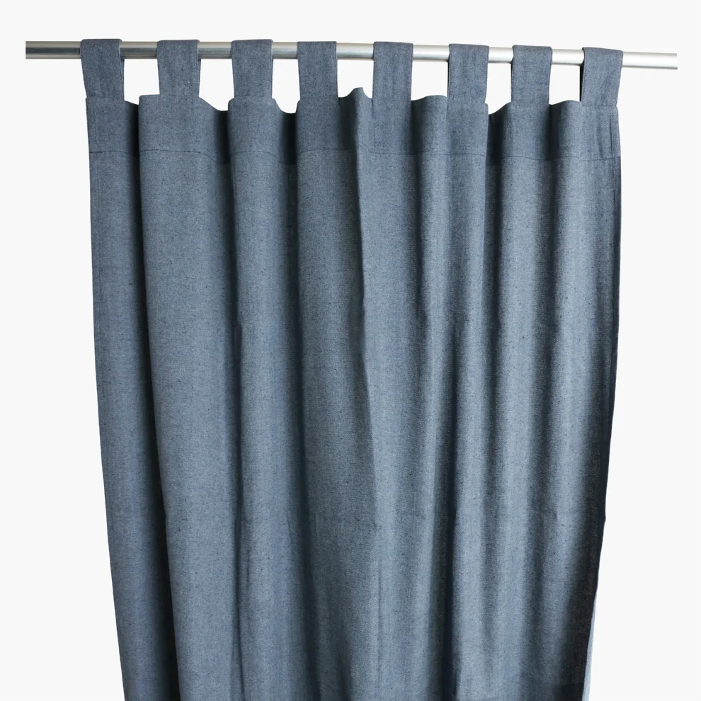 Stylish Curtain dark blue High-Performance